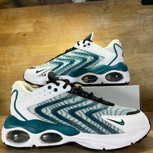 NEW Air Max TW Mens Size 12 Shoes Sneakers White Bright Spruce DQ3984-103